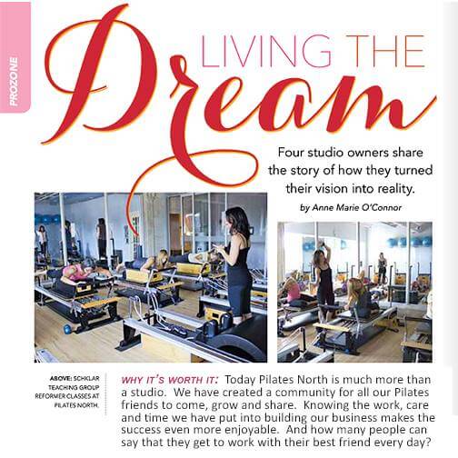 Pilates North in the Media - Television and Print