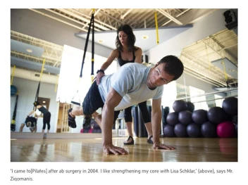 Globe and Mail article on Pilates North